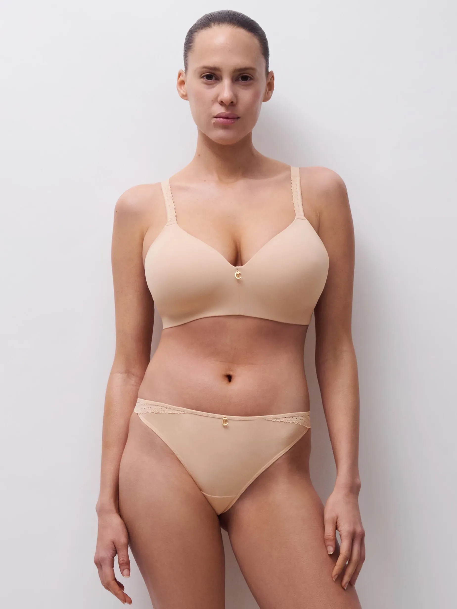 BH uden bøjle - Golden Beige