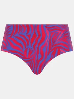 Bikiniunderdel med høj talje - Berry Jungle