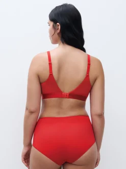 Bøjlefri BH - Poppy Red