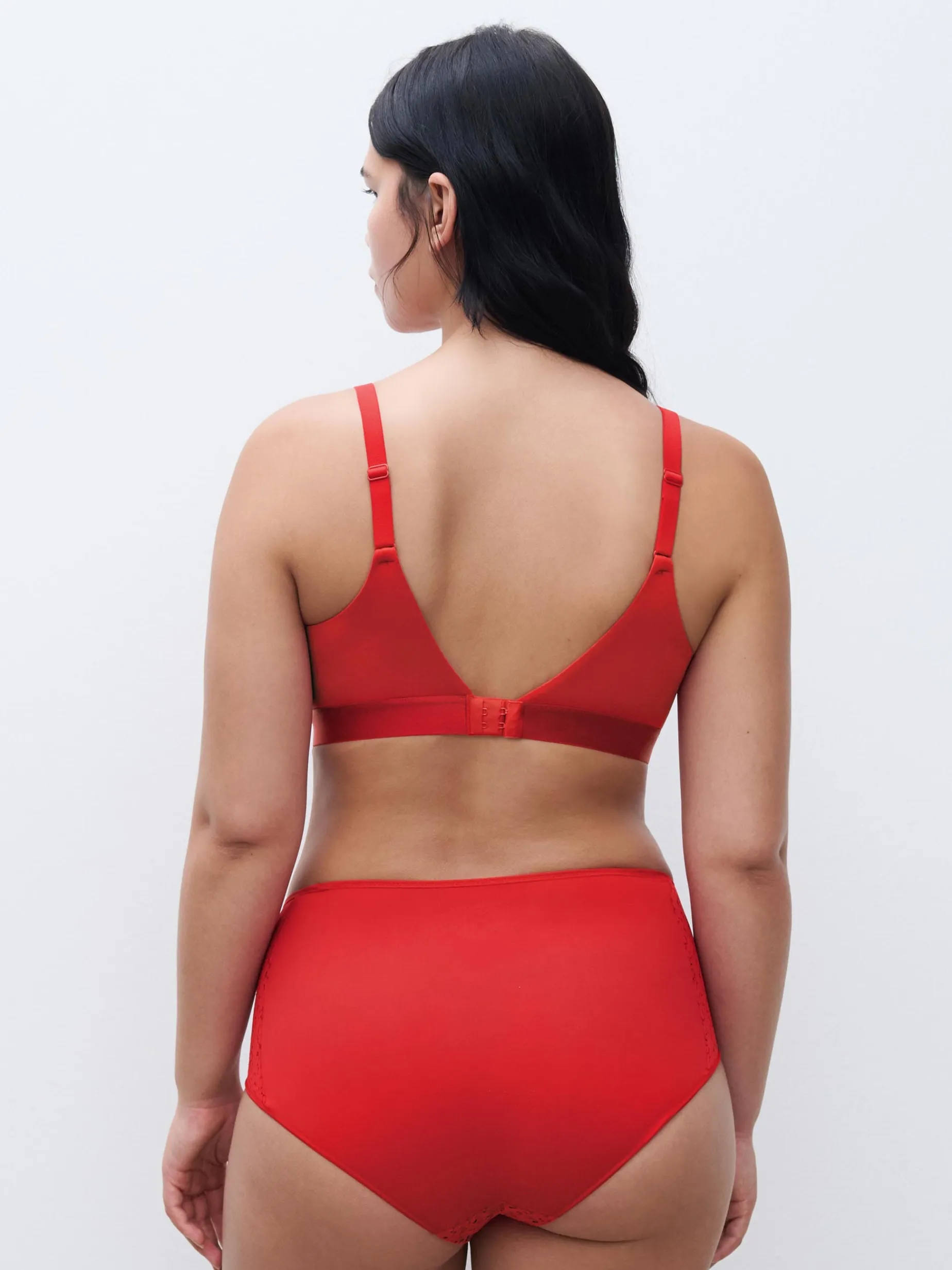 Bøjlefri BH - Poppy Red