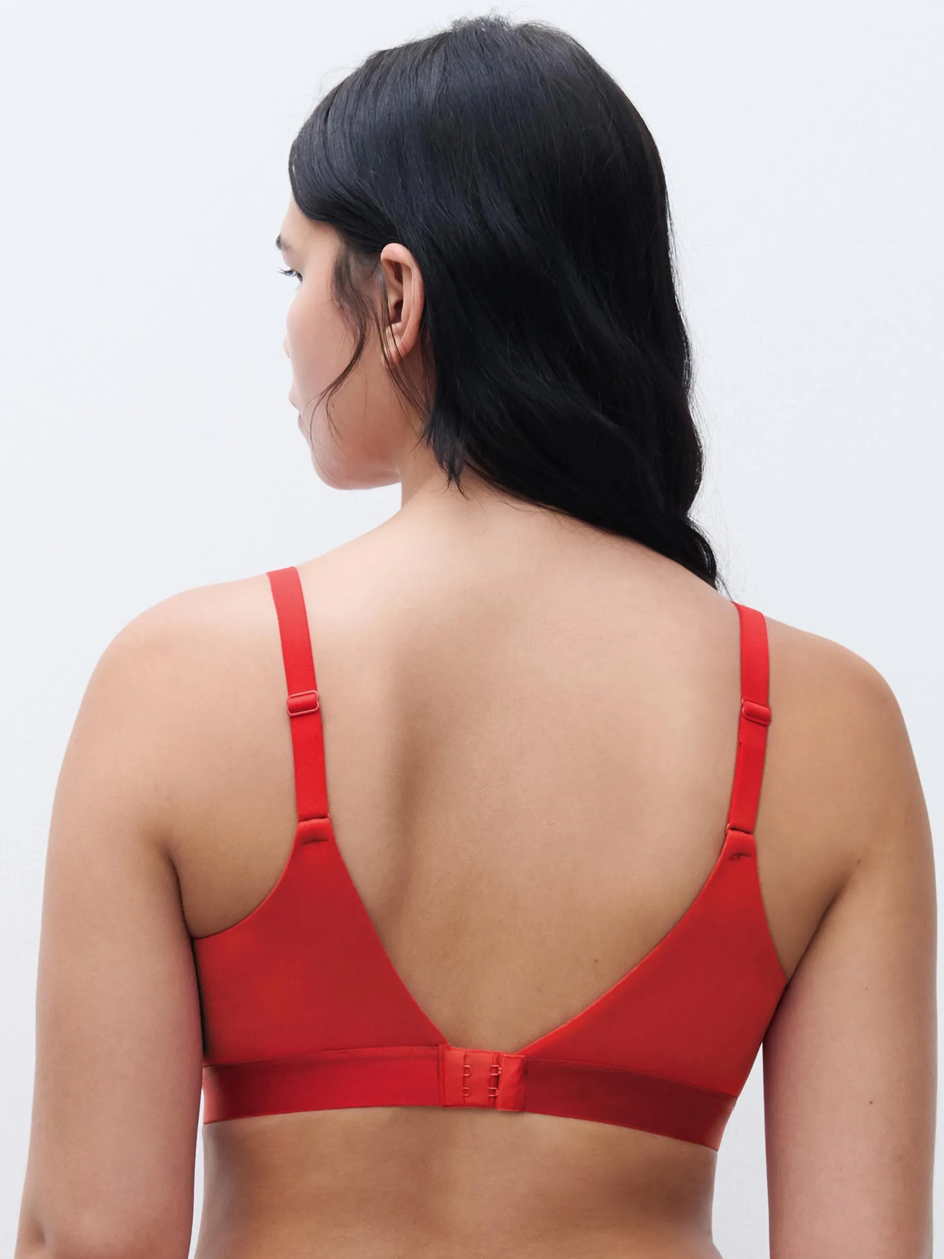Bøjlefri BH - Poppy Red