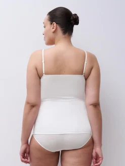 Chemise top - bomuld - White