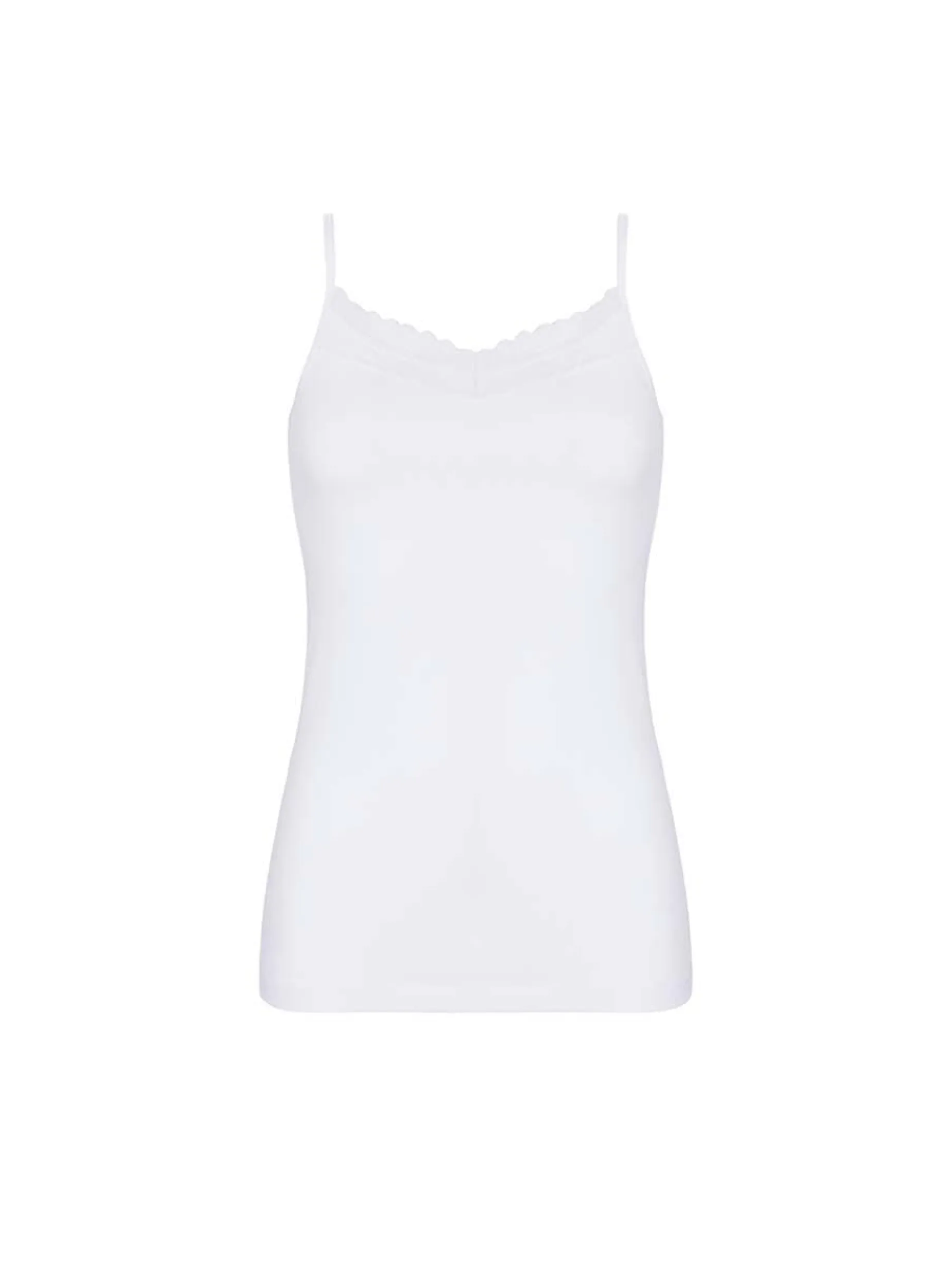 Chemise top - bomuld - White