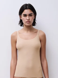 Chemise top - Nude