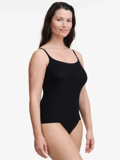 Chemise top - Sort