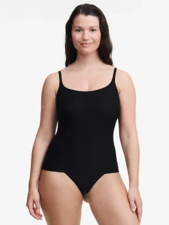 Chemise top - Sort