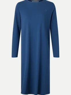 ELLIE - Natkjole LS - Dark Denim