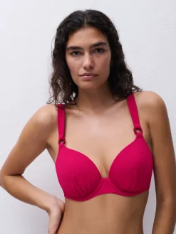 Forformet bikini-top - Berry Magenta