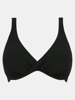 Full cup bikinitop - Sort