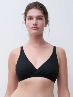 Full cup bikinitop - Sort