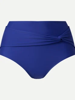 Højtaljet bikinibukser - Bluing