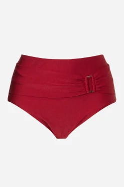 Højtaljet bikinitrusse - Candy Apple