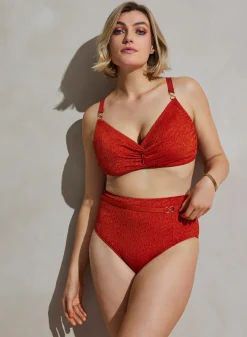 Højtaljet bikinitrusse - Rooibos tea