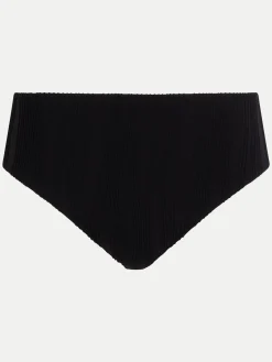Højtaljet bikinitrusse - Sort