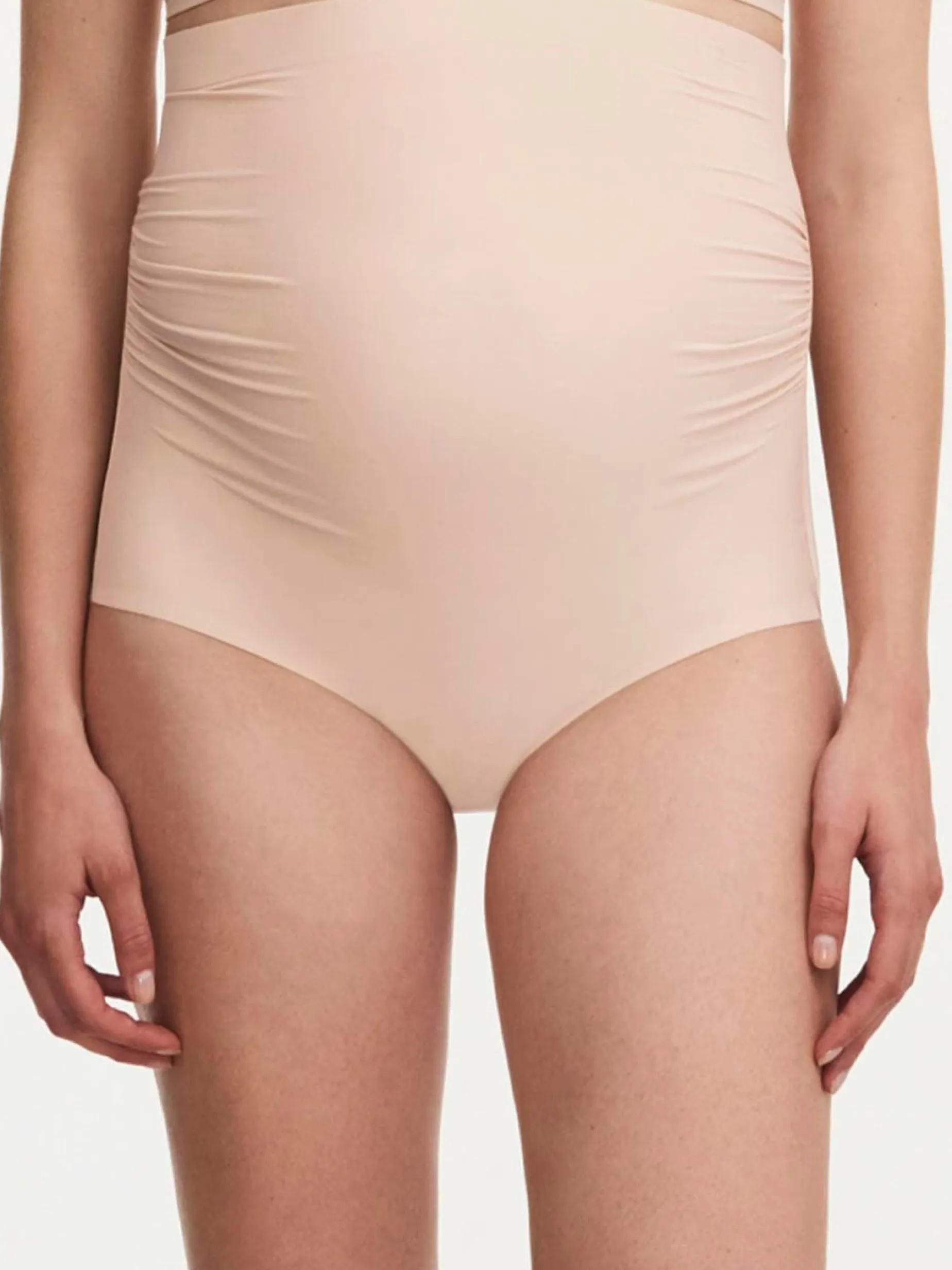 Højtaljet graviditetstrusse - Golden Beige