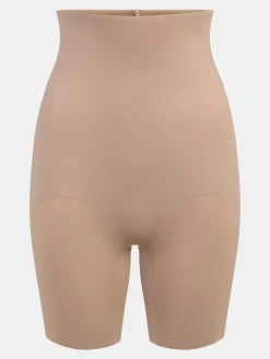 Højtaljet shaping shorts - Nude