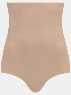 Højtaljet shaping trusse - Nude