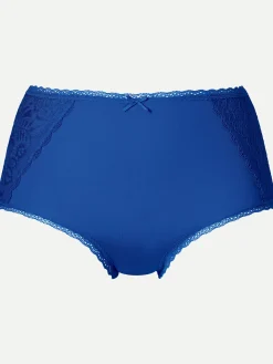 Højtaljet trusse - Blue Klein