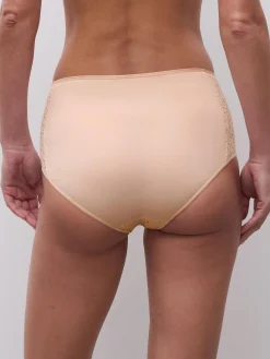 Højtaljet trusse - Golden Beige