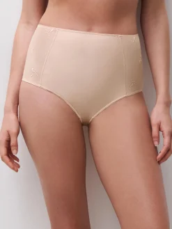 Højtaljet trusse - Golden Beige