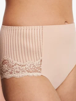 Højtaljet trusse - Golden Beige