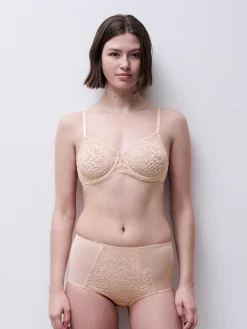 Højtaljet trusse - Golden Beige