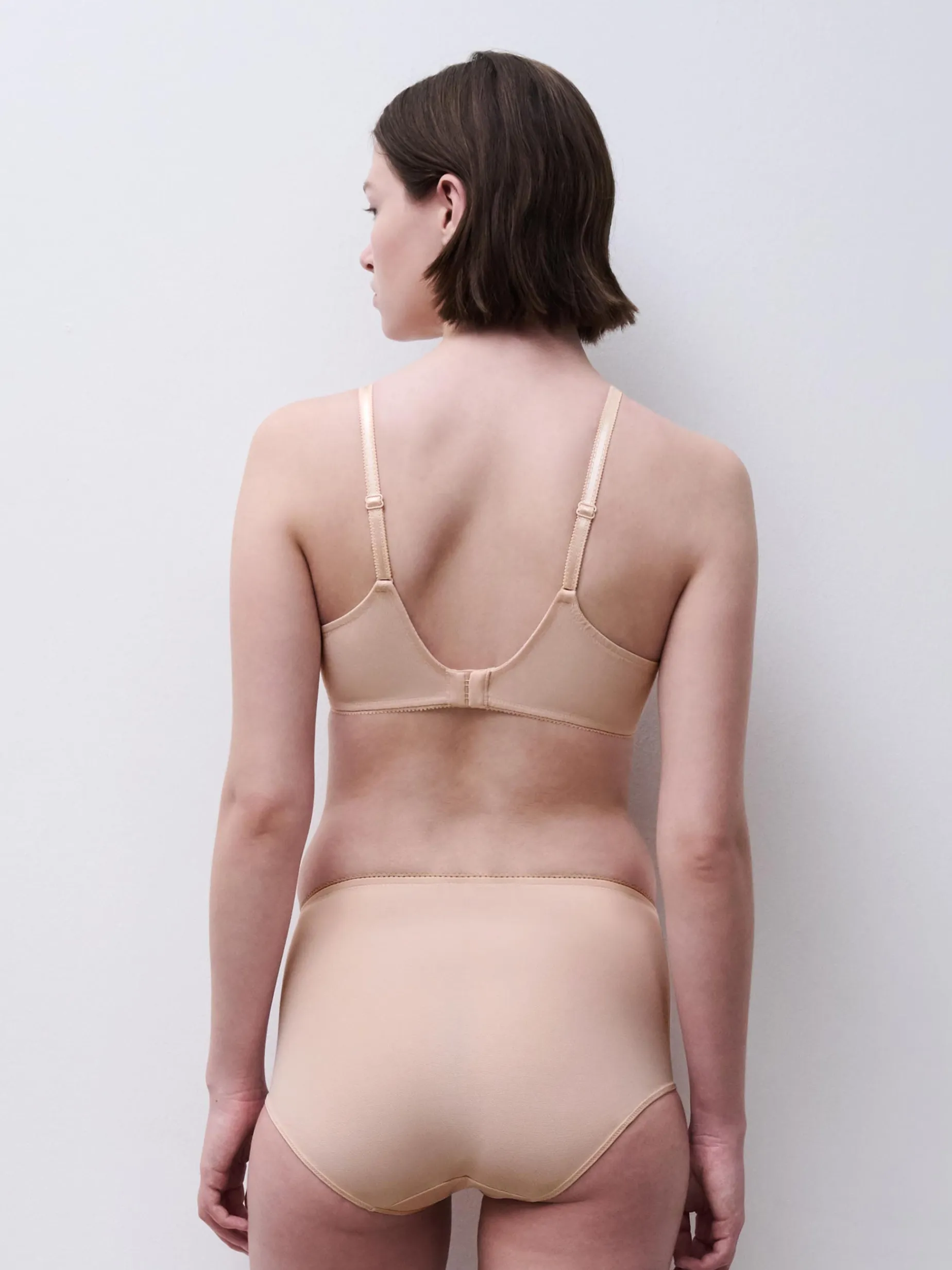 Højtaljet trusse - Golden Beige