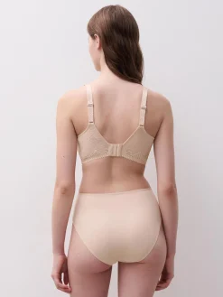 Højtaljet trusse - Golden Beige