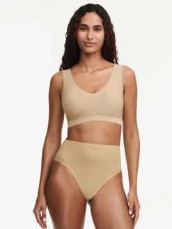 Højtaljet trusse - Nude