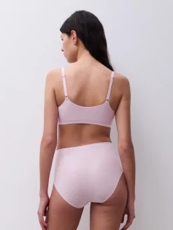 Højtaljet trusse - one size - Mauve