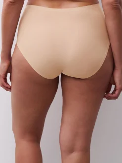 Højtaljet trusse - one size + - Nude