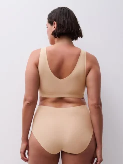 Højtaljet trusse - one size + - Nude