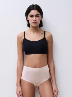 Højtaljet trusse - one size - Sugar Pink