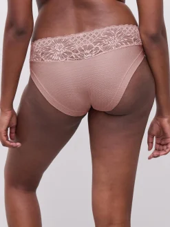 Højtaljet trusse - Rose
