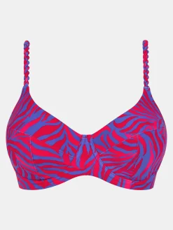 Ikke formstøbt bikinitop - Berry Jungle