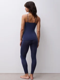 Juliana Singlet - 100% merinould - Danube Blue