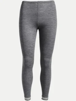 Leggings - 100% merinould - Heather grey
