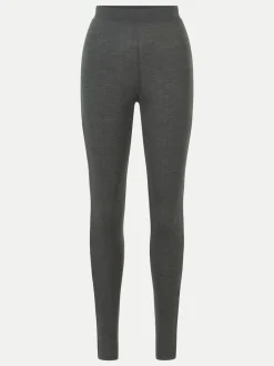 Leggings - merinould og silke - Slate Grey