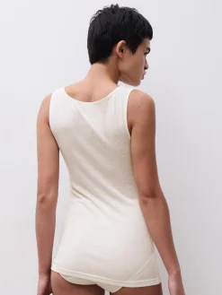 Maxi trusse - 100% merinould - Ivory