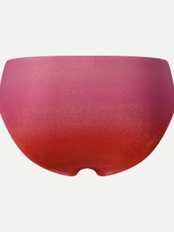 Mid Bikini-underdel - Red pink gradient