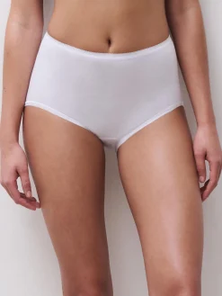 Midi trusse - 100% bomuld - White