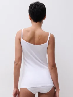 Midi trusse - 100% bomuld - White