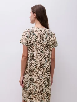 Natkjole - Reptile Print