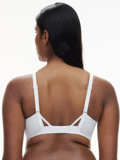 Plunge T-shirt BH - White