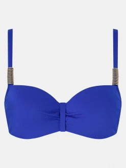 Polstret bikini-top - Bleu grec