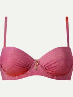 Polstret Britt (stropløs) - Red pink gradient
