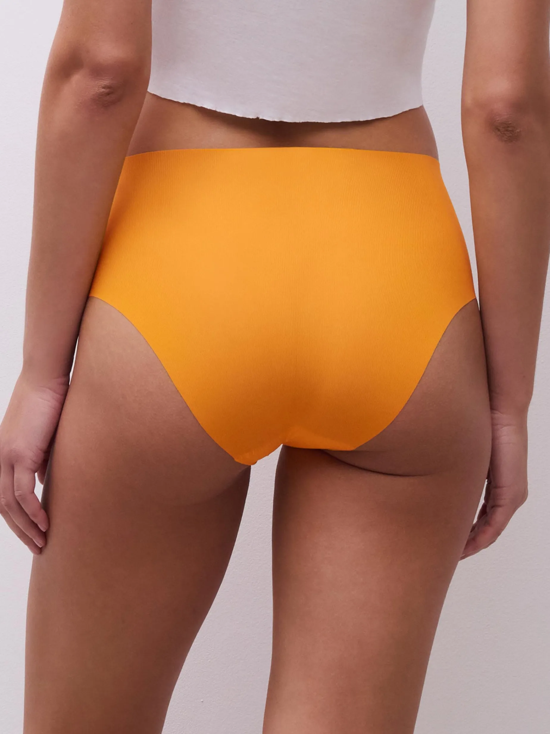 Pulpies højtaljede trusser - Orange Sari