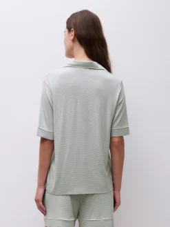 Shorts - Oil blue / Egret
