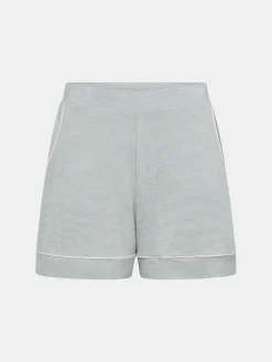 Shorts - Oil blue / Egret