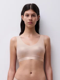 Softstretch V-neck Top - Golden Glow